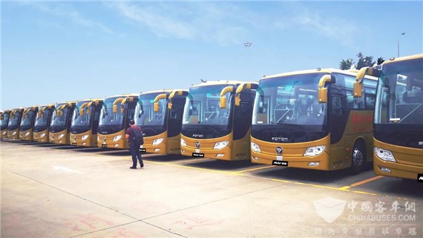 20臺歐輝BJ6113系列客車交付南京 助力當地機場接駁客運品質升級(圖4) 20臺歐輝BJ6113系列客車交付南京 助力當地機場接駁客運品質升級(圖4)