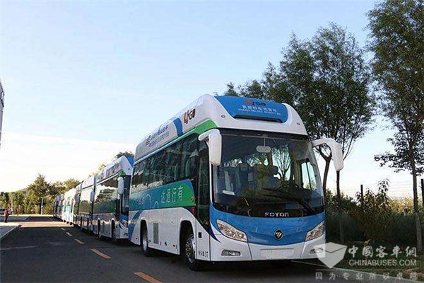 1.7億元!福田歐輝斬獲張家口60輛氫燃料公交車訂單(圖1) 1.7億元!福田歐輝斬獲張家口60輛氫燃料公交車訂單(圖1)
