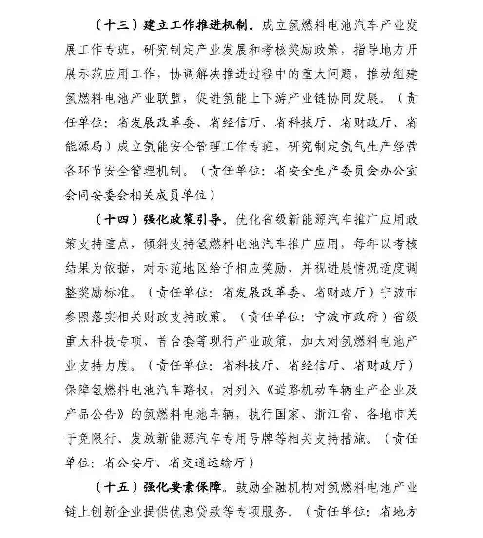 氫車5000輛,氫站50座:浙江加快培育氫車發展實施方案意見(圖11) 氫車5000輛,氫站50座:浙江加快培育氫車發展實施方案意見(圖11)