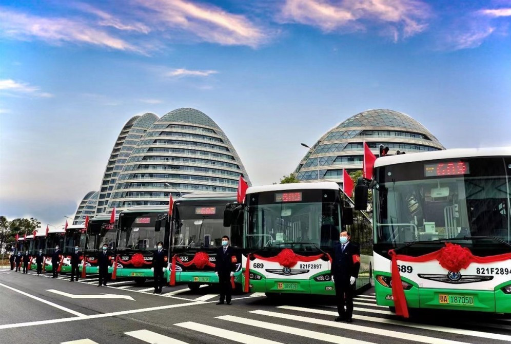 湖北省武漢經開區(qū)上線20臺氫能源公交車 加氫10分鐘,可跑500公里(圖2) 湖北省武漢經開區(qū)上線20臺氫能源公交車 加氫10分鐘,可跑500公里(圖2)