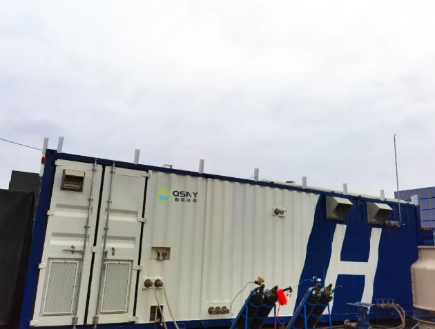 氫盛能源交付全國首套海上PEM電解水制氫設備(圖1)
